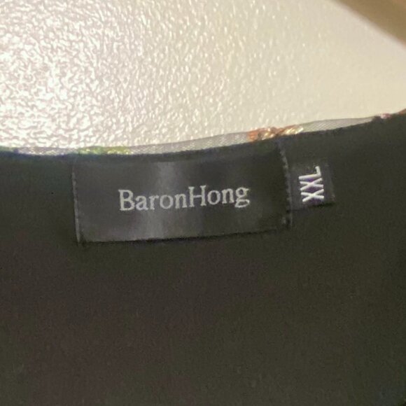 Floral Embroidered Tulle Midi Dress - Picture 6 of 6